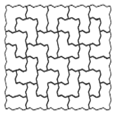 modèle de pose de pavé