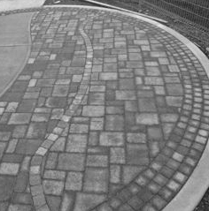 modèle de pose de pavé