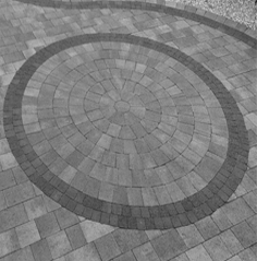 modèle de pose de pavé