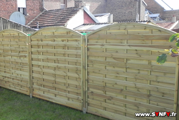 clôture de jardin en bloc bois synfy www.amenagement-extérieur.synfy.fr clôture de jardin en bloc bois