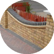 mur de clôture en maçonnerie