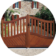 portail et portillon en bois par synfy