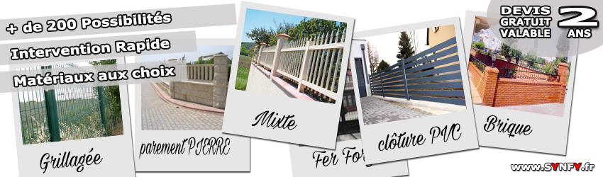 clôture de jardin synfy