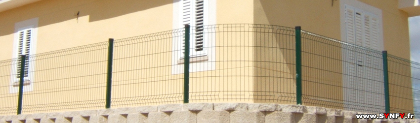 clôture de jardin en grillage synfy