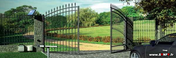 portail en fer forgé  synfy