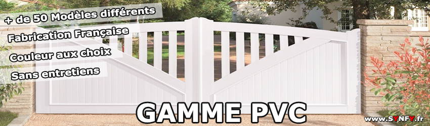 portail en pvc  synfy