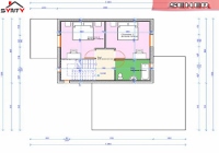 plan de l'étage de la maison inviduelle modèle SEHER