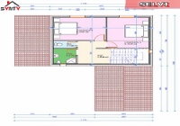 plan de l'étage de la maison inviduelle modèle SELVI
