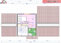 plan de l'étage de la maison inviduelle modèle SIREN